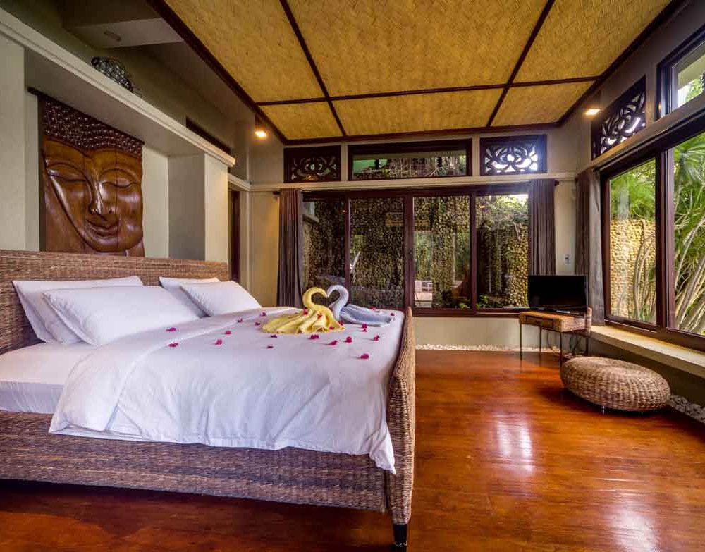 Five-star bedroom amenities in your own piece of paradise.